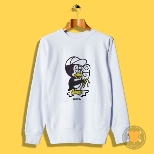 Uniqlo Pinguin Verdy rise again Ice Cream Sweatshirt