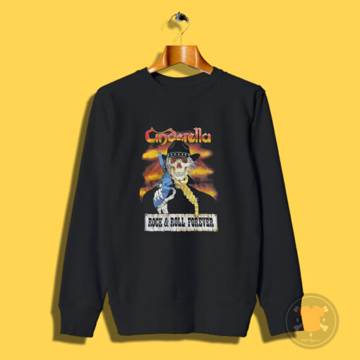 Vintage Cinderella Rock and Roll Forever Sweatshirt