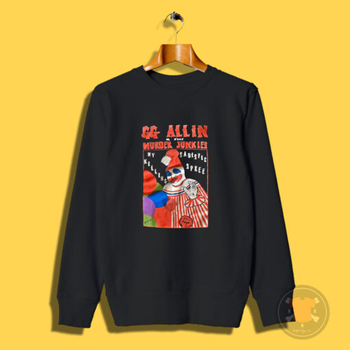 Vintage GG Allin The Murder Junkies Sweatshirt