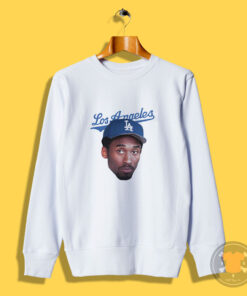 Vintage Kobe Bryant LA Dodgers Blue Sweatshirt