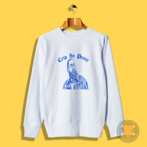 Vintage Nipsey Crip In Peace Sweatshirt