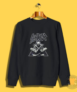 Vintage Slayer On Triangle Demon Sweatshirt