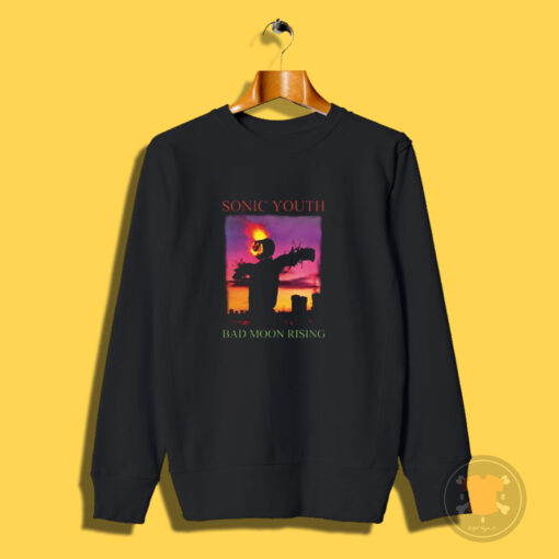 Vintage Sonic Youth Bad Moon Rising Sweatshirt