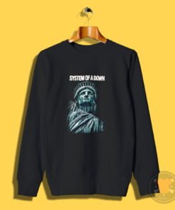 Vintage System Of A Down Sad Statue Sweatshirt