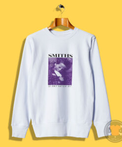 Vintage The Smiths 1986 UK Tour Poster Rock Sweatshirt