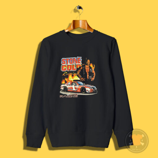 Vintage WWF Stone Cold Nascar Racing Sweatshirt