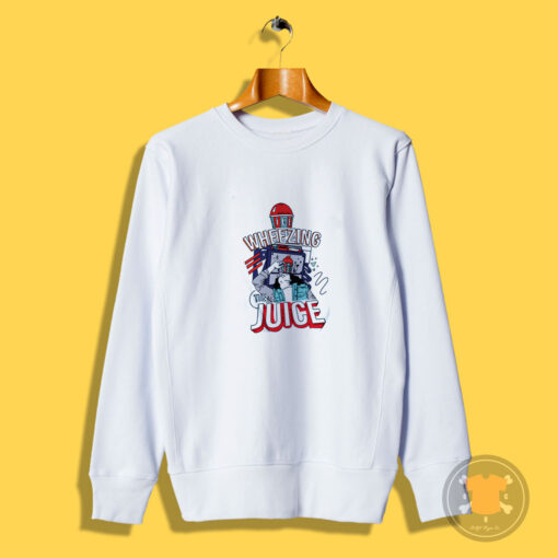 Wheezing The Juice Blue Sky Sweatshirt