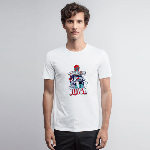 Wheezing The Juice Blue Sky T Shirt