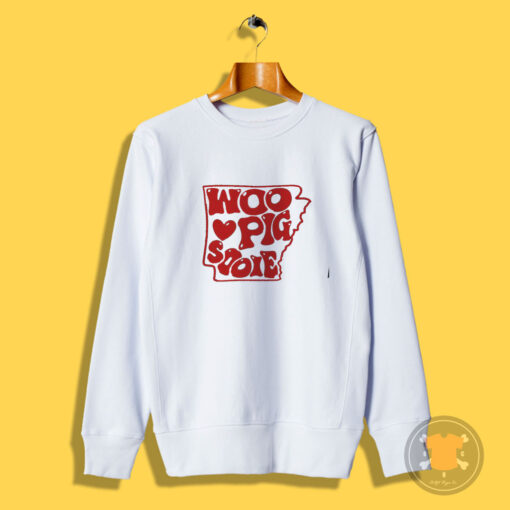 Woo Pig Sooie State Heart Sweatshirt