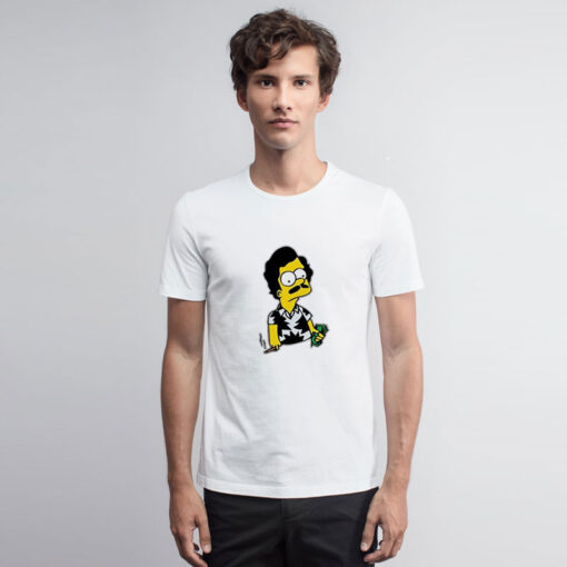 Bart Simpson Pablo Escobar Narcos T Shirt