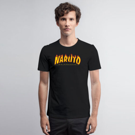 Naruto Thrasher Logo Mash Up T Shirt