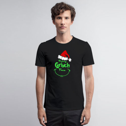 Resting Grinch Face Raglan T Shirt