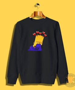 Bart Simpson Sad Sweatshirt