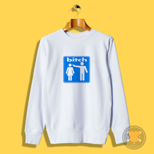 Bitch Skateboard Logo Sweatshirt