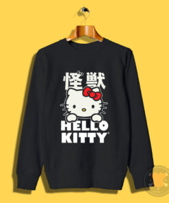 Chant God Hello Kitty Kaiju Sweatshirt