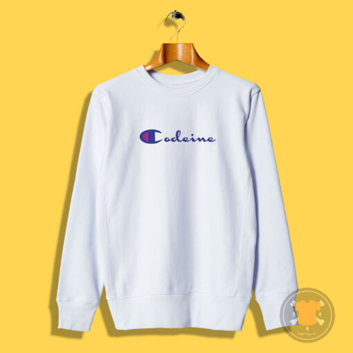 Codeine Champion Parody Sweatshirt