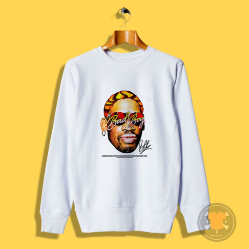 Dennis Rodman Bad Boy Shades Sweatshirt