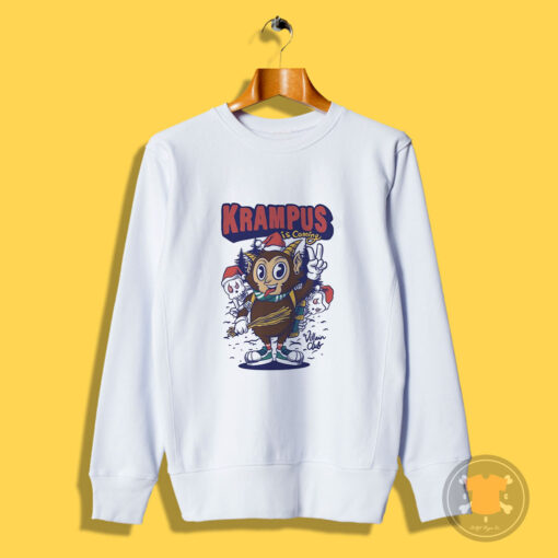 Krampus Is Coming Christmas Sweatshirt