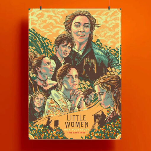 Littel Women Christmas Poster