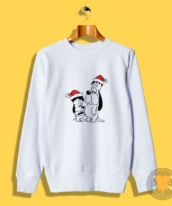 Marry Christmas Droopy And Soon Sweatshirt