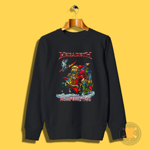 Megadeth Christmas Vintage Sweatshirt