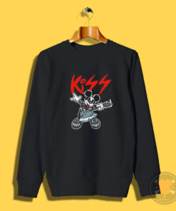 Mickey Mouse Kiss Style Sweatshirt