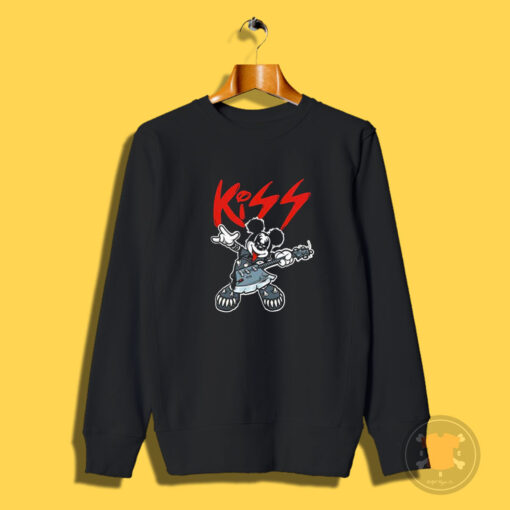 Mickey Mouse Kiss Style Sweatshirt