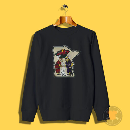 Minnesota Mascot Hand Shake Sweatshirt