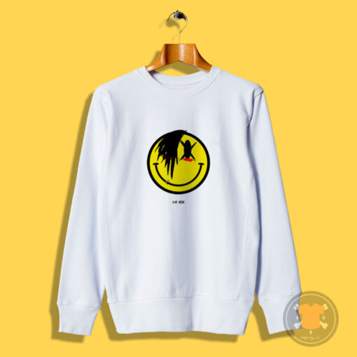 My Chemical Romance Smiley Symbol Eat Shit Sweatshirt