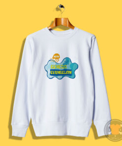 Neon Genesis Evangelion X Spongebob Sqaurepants Sweatshirt