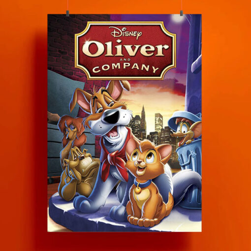 Oliver and Company Poster