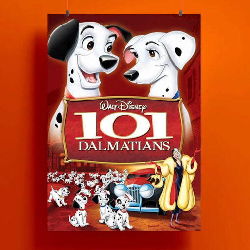 One Hundred And One Dalmatians Poster