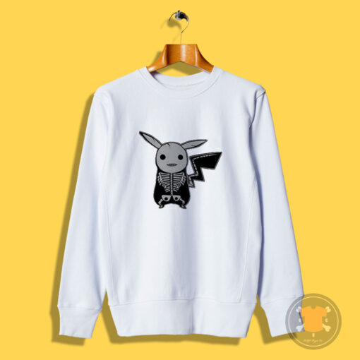 Pikachu Skeleton Halloween Sweatshirt