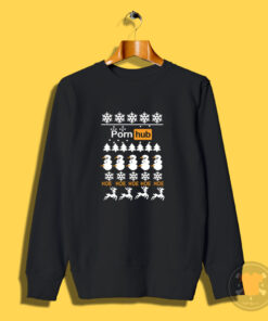 Porn Hub Ugly Christmas Sweatshirt