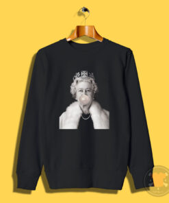 Queen Elizabeth II Bubble Gum Sweatshirt