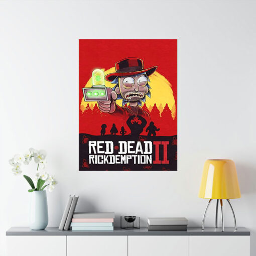 Red Dead Rickdemption II Poster 1