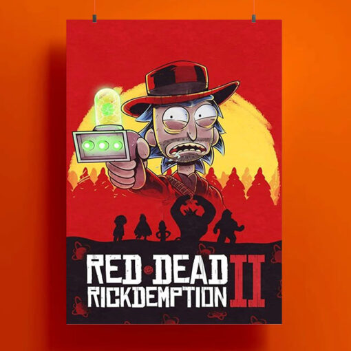 Red Dead Rickdemption II Poster