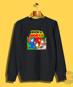 Rick And Morty Garfield Knuckles Sweatshirt