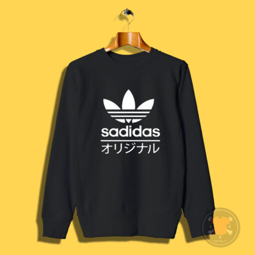 Sadidas Funny Adidas Parody Sweatshirt