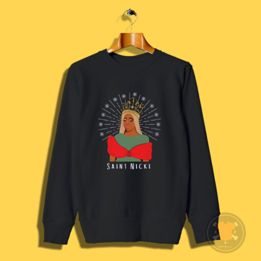 Saint Minaj As A Queen Christmas Sweatshirt