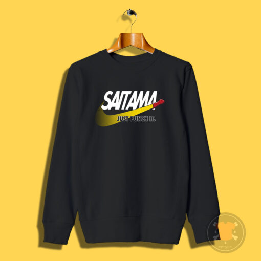 Saitama Just Punch It Sweatshirt