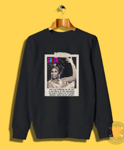 Salsa Celia Cruz Te Busco Photo Sweatshirt