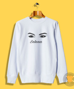 Selena Gomez Eyes Sweatshirt