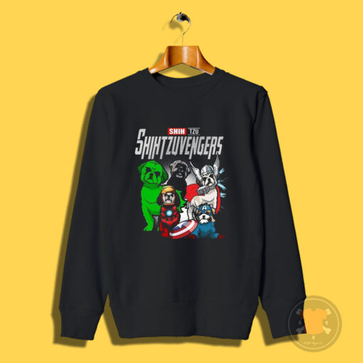 Shih Tzu Avengers Funny Sweatshirt