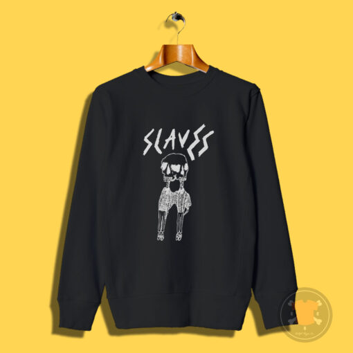 Slaves Punk Band Logo Sweatshirt