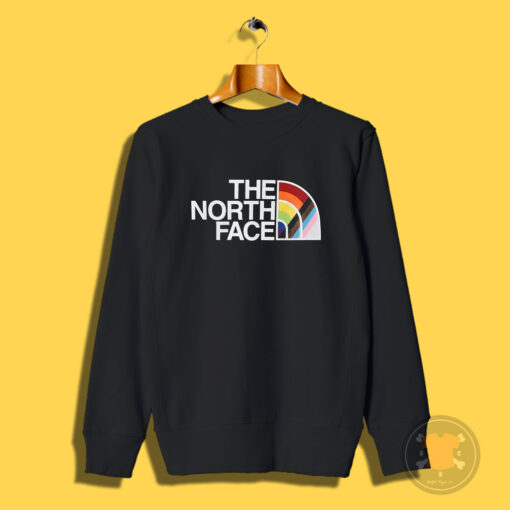 The North Face Pride Flag LGBTQ Sweatshirt