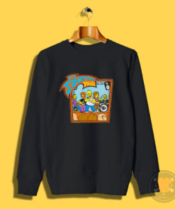 The Simpsons Featuring Phish Springfield Tour Sweatshirt