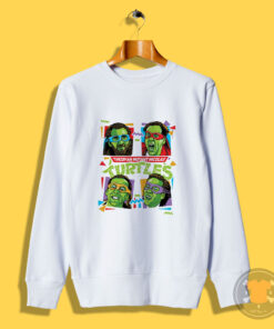 Thespian Mutant Nicolas Turtles Nicolas Cage Sweatshirt