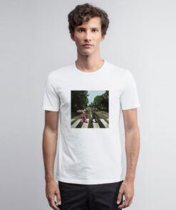 Barbenheimer Barbie Oppenheimer Abbey Road Meme T Shirt