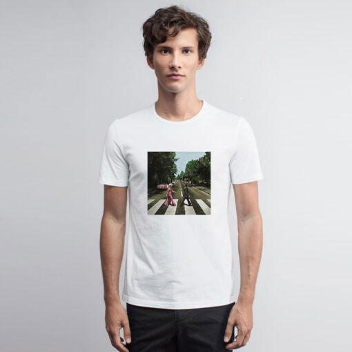 Barbenheimer Barbie Oppenheimer Abbey Road Meme T Shirt